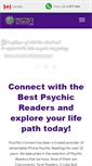 Mobile Screenshot of canada.psychicsconnect.com